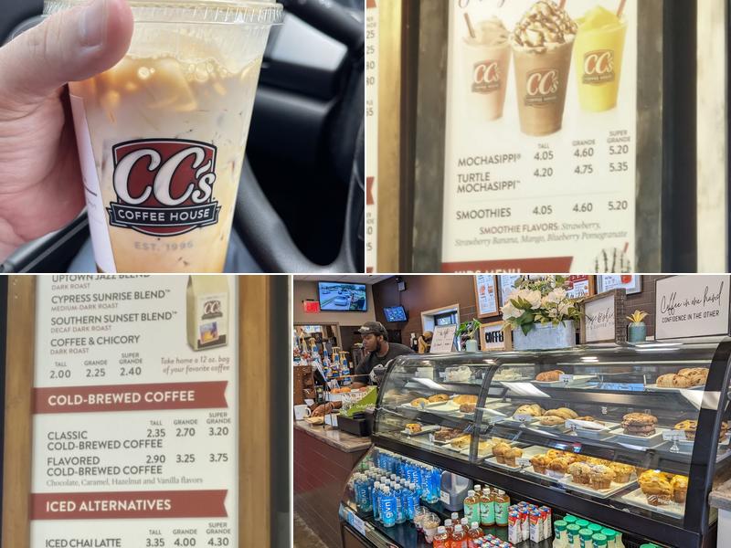 CC's Coffee House Menu