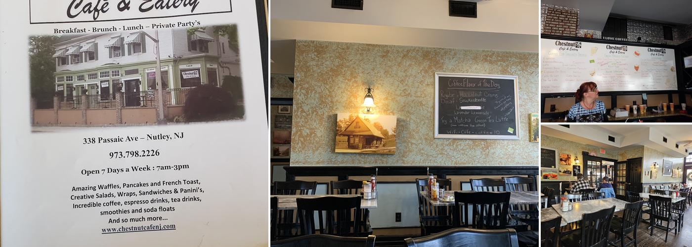 Chestnut Cafe & Eatery Menu