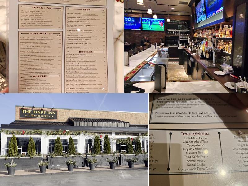 The Happ Inn Bar & Grill Menu