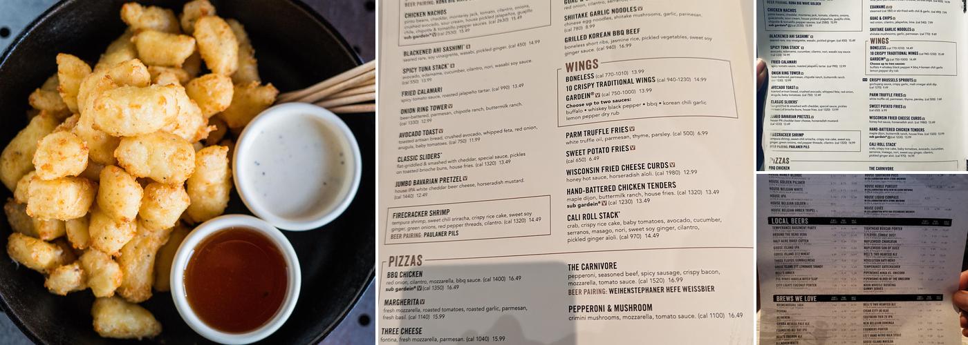 Yard House Menu