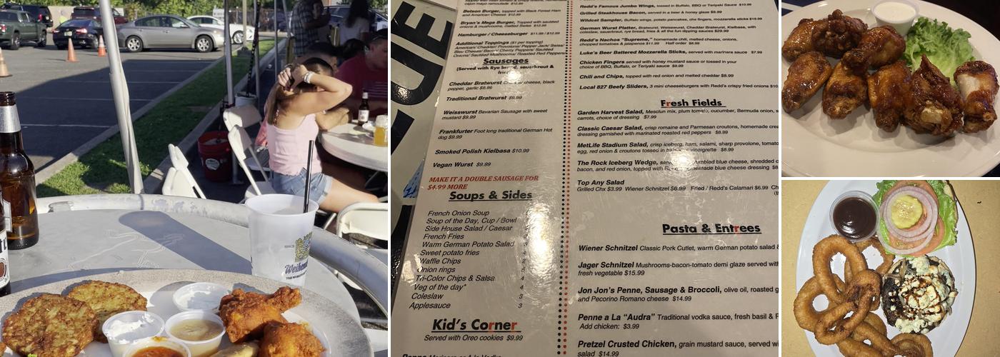 Redds Menu