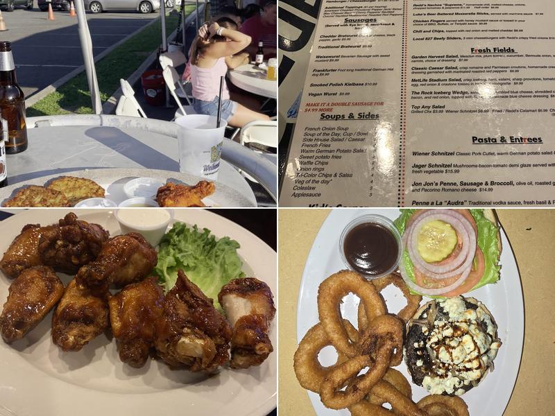 Redds Menu