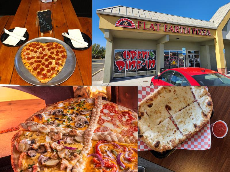 Flat Earth Pizza 2010 E William St, Carson City