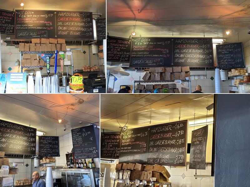 Big Daddy's Burgers Menu