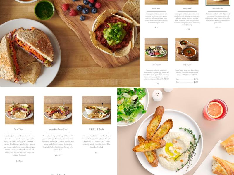 Sprouts Café Menu