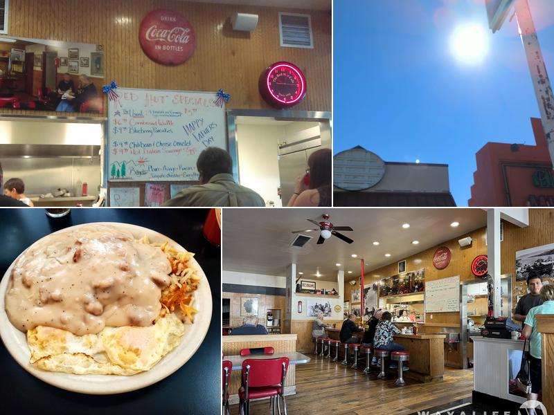 The Red Hut Cafe & Soda Fountain Menu