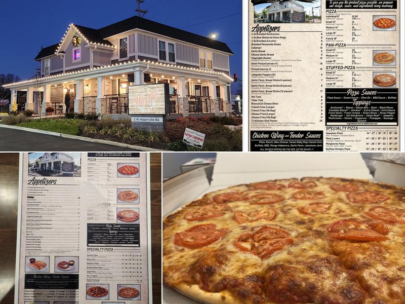 Mrs. T's Pizza & PUB Menu
