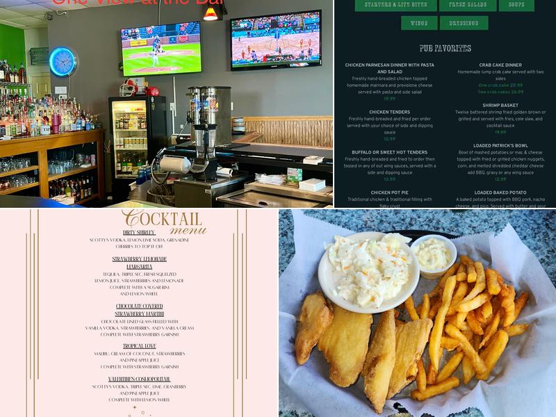 Patricks Pub Menu