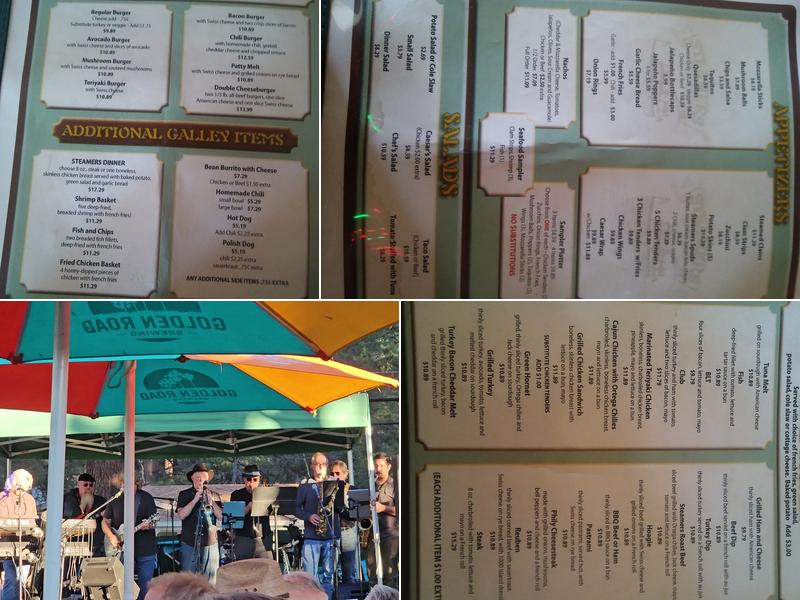 Steamers Bar & Grill Menu
