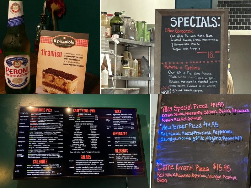 Il Pizzaiolo | Wood-Fired Pizza Menu