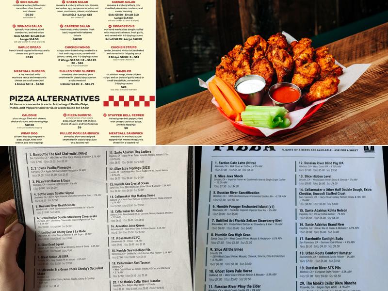 Old Town Pizza Menu
