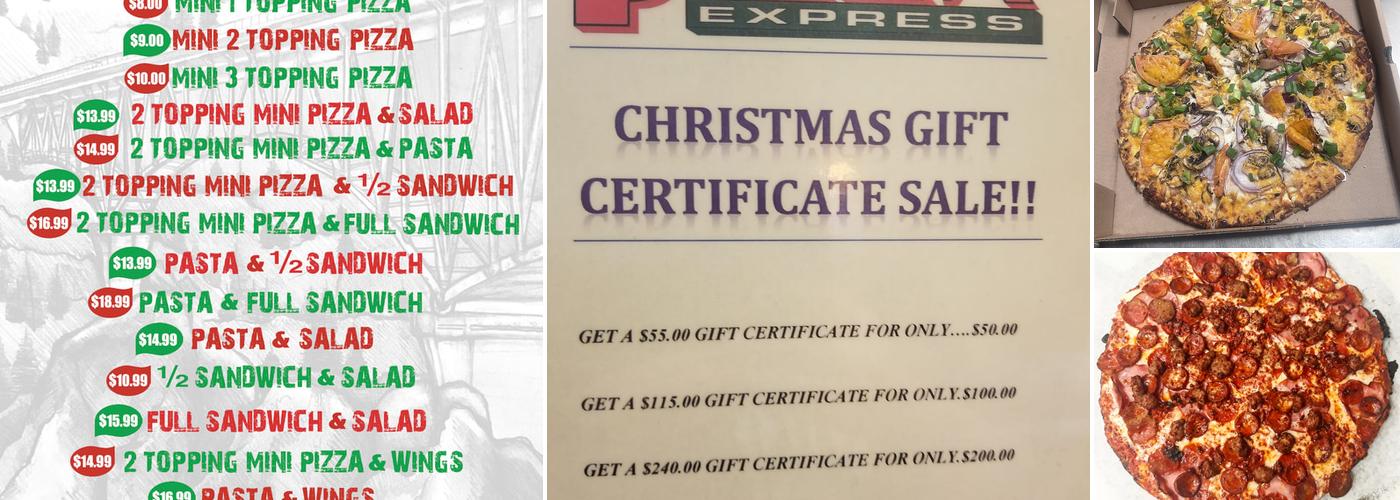 Pizza Express Maidu Menu