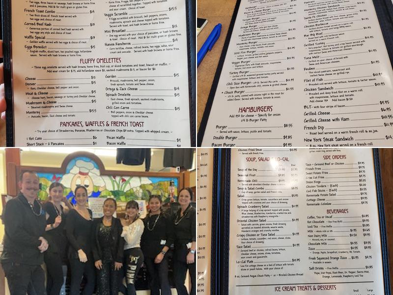 Humpty Dumpty Kitchen Menu