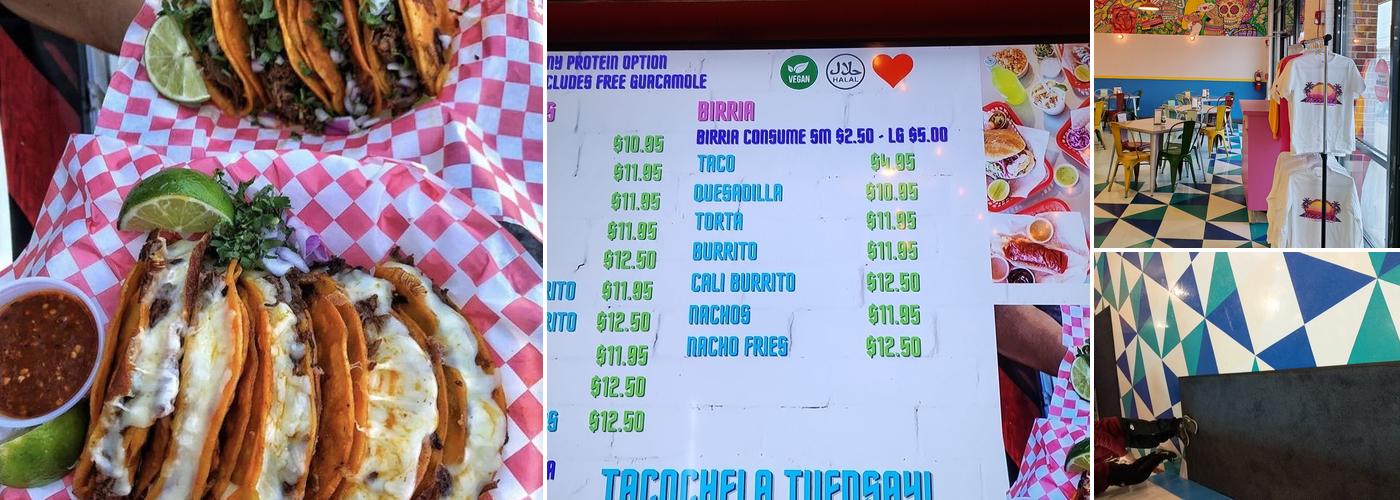 Tacochela Menu