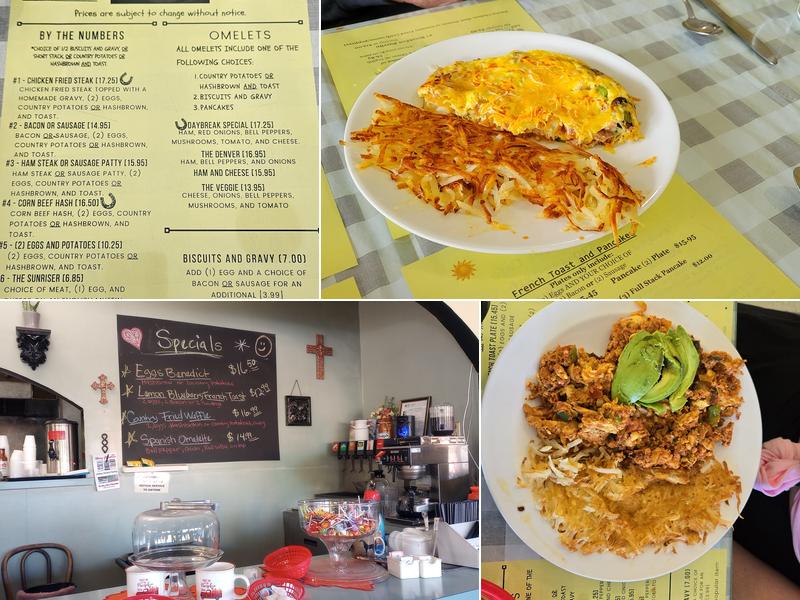 Day Break Cafe Menu