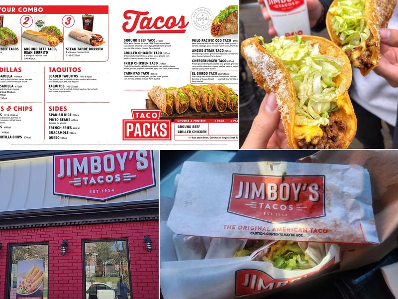 Jimboy's Tacos Menu