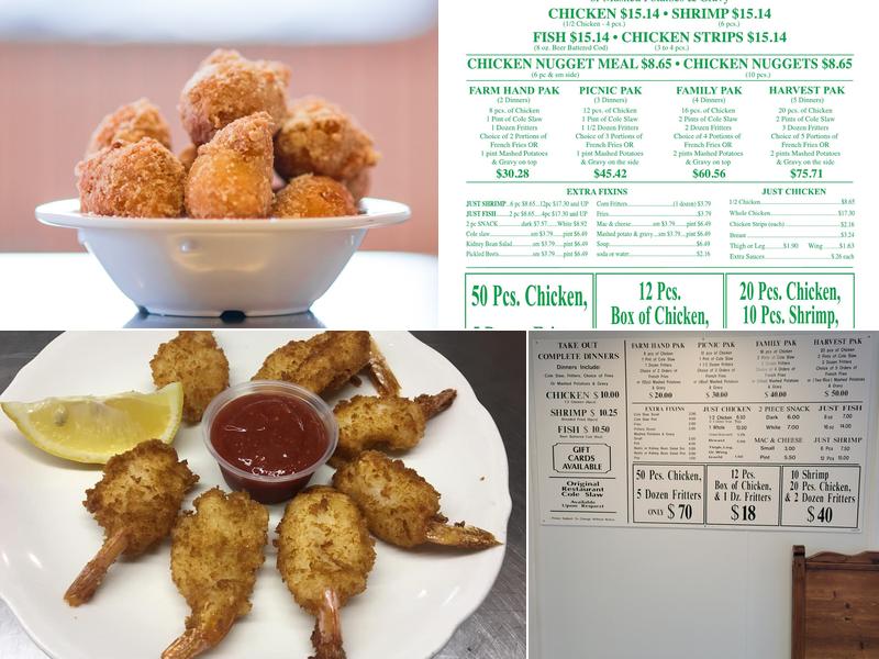 White Fence Farm Carry Out Menu