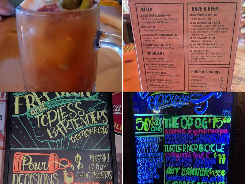 The Other Place Menu