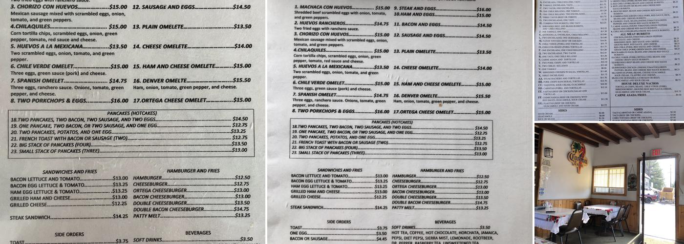 La Paws Restaurant Menu