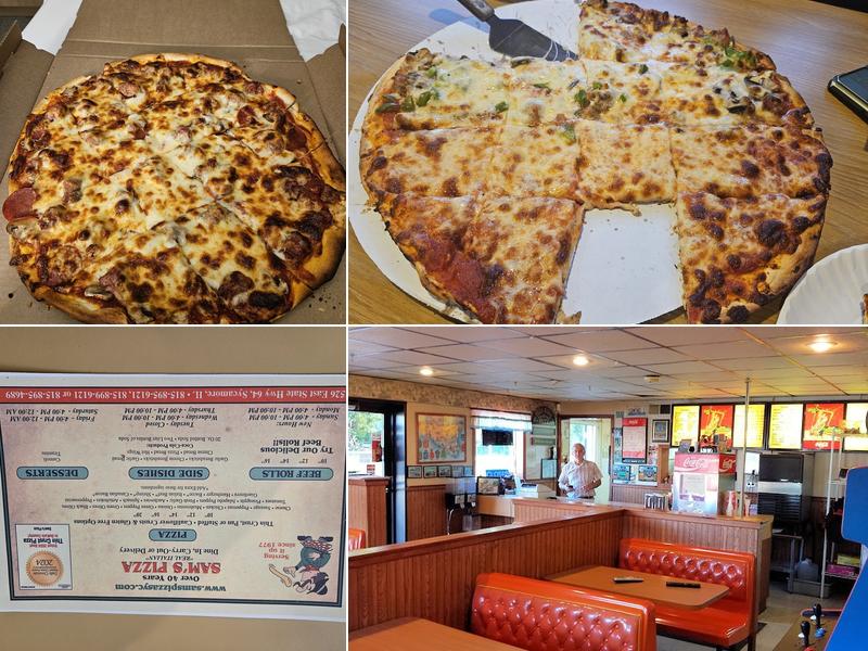 Sam's Pizza Sycamore Menu
