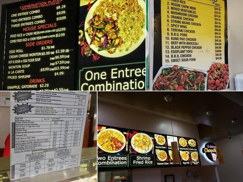 Golden Chopstix Menu