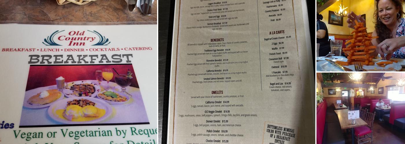 Old Country Inn Menu