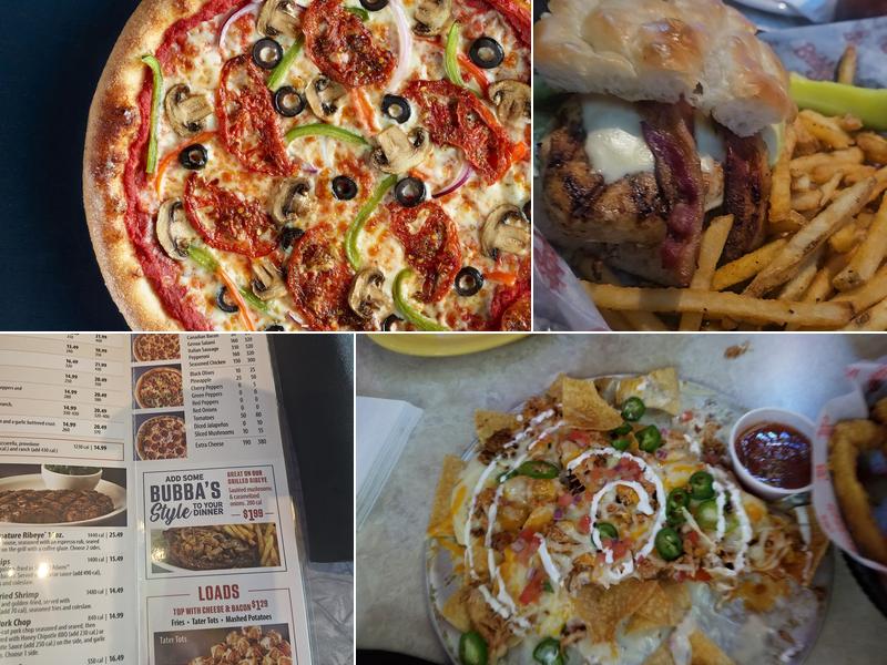Bubba's 33 Menu