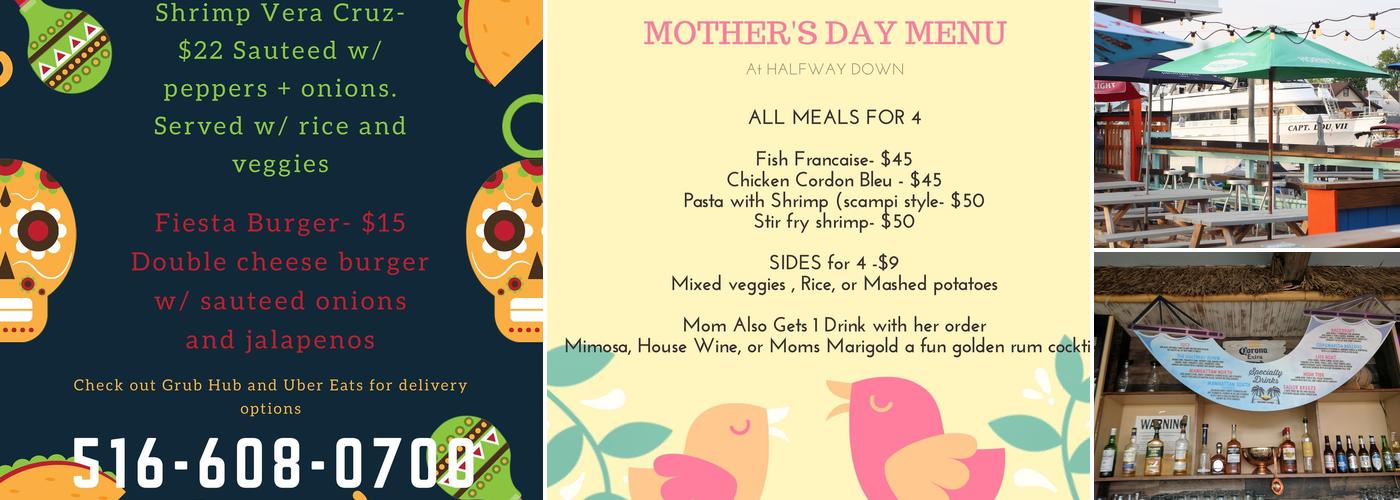 Halfway Down Menu