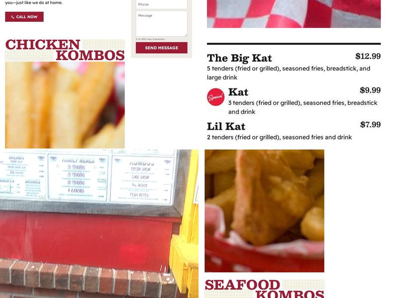 Karock's Restaurant Menu