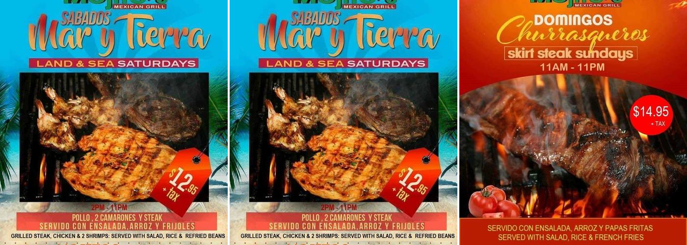 Cuban & American Grill Menu