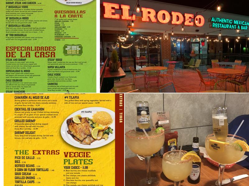 El Rodeo Menu