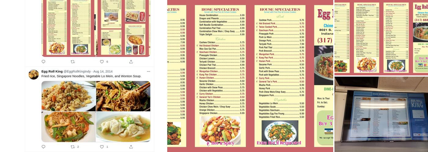 Egg Roll King on Madison Ave. Menu