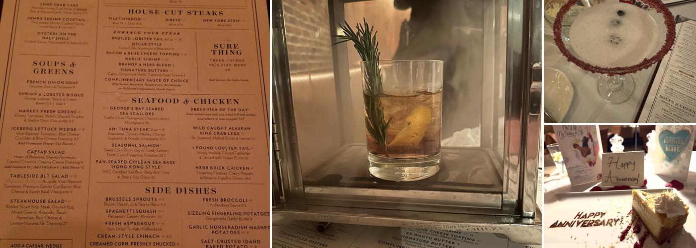 Sullivan's Steakhouse Menu