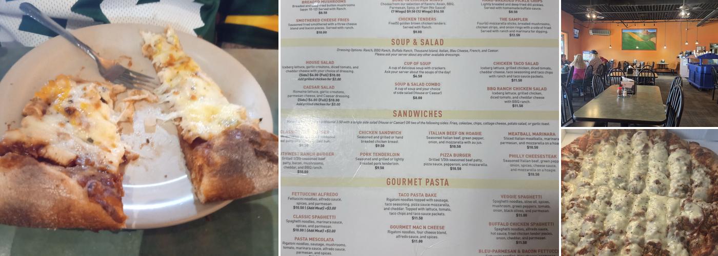 Fields of Pizza Menu