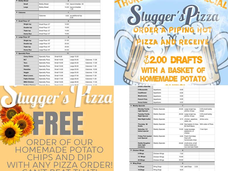 Saint Giuseppe’s Silvis Menu