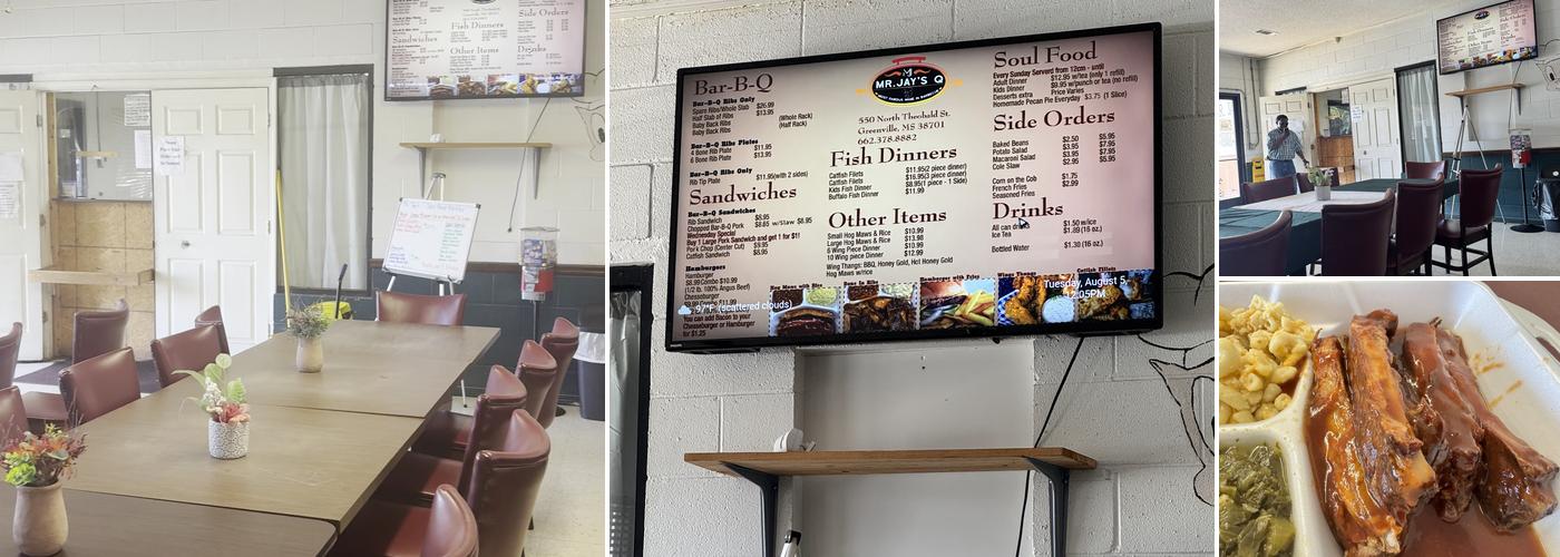 Mr J's Q Menu