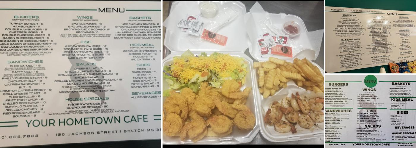 S&S Cafe Menu