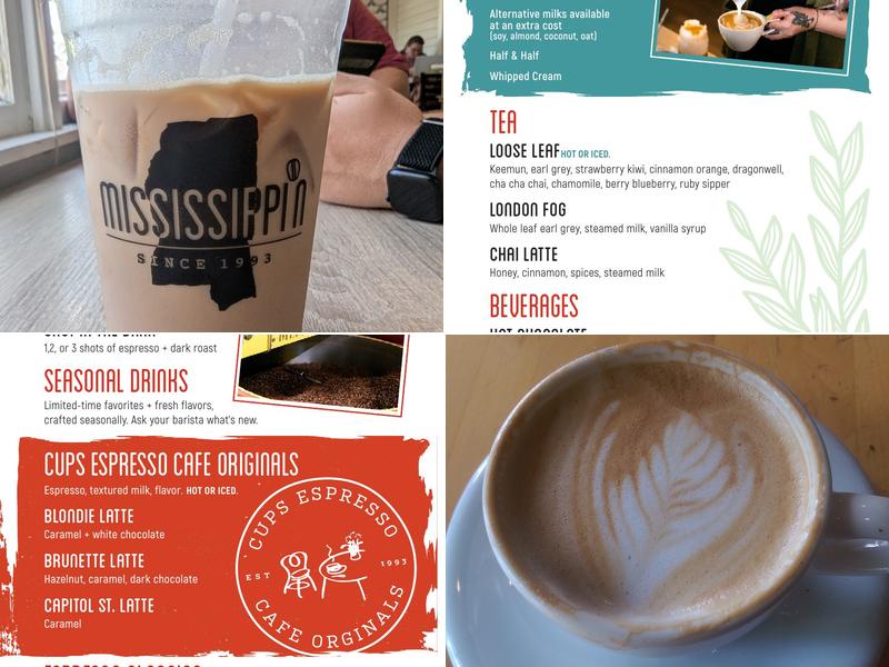 Cups | An Espresso Café Menu