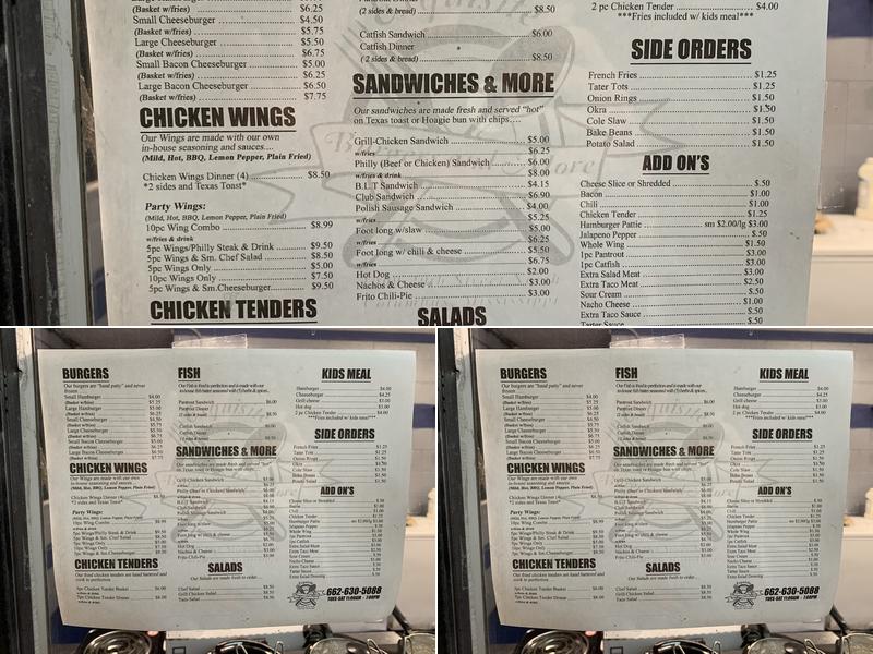 Exquisite Burgers And More Menu