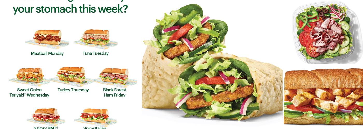 Subway Menu