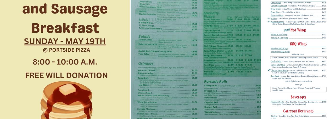 Portside Pizza Menu