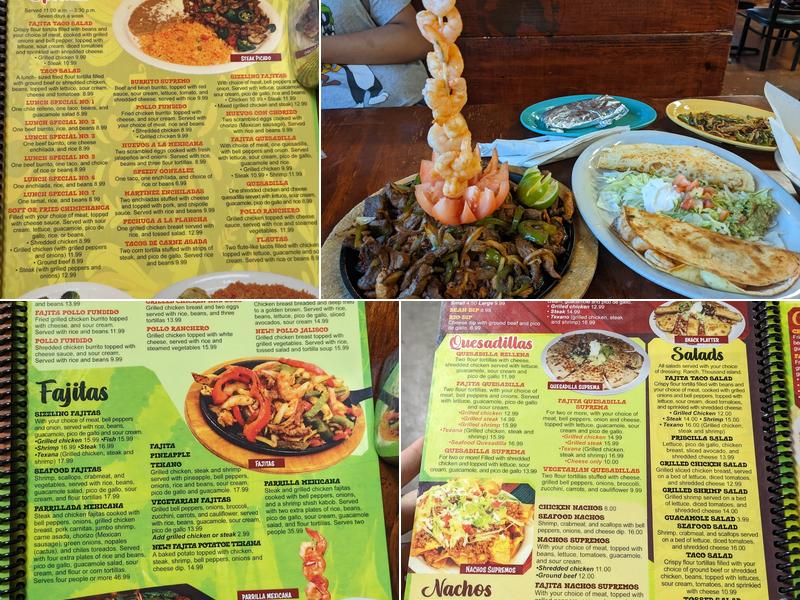 El Potro Restaurant Grill Menu