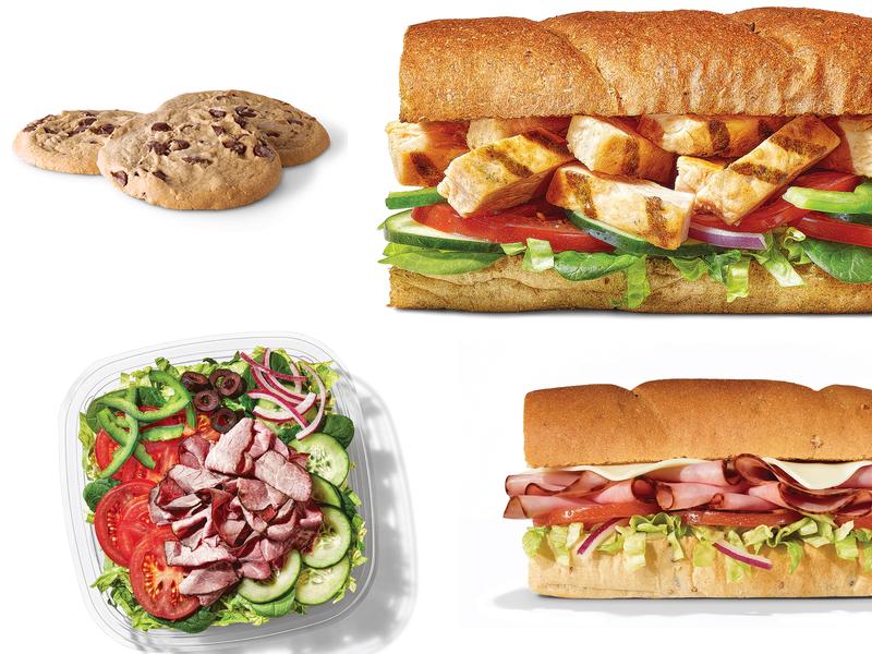 Subway Menu