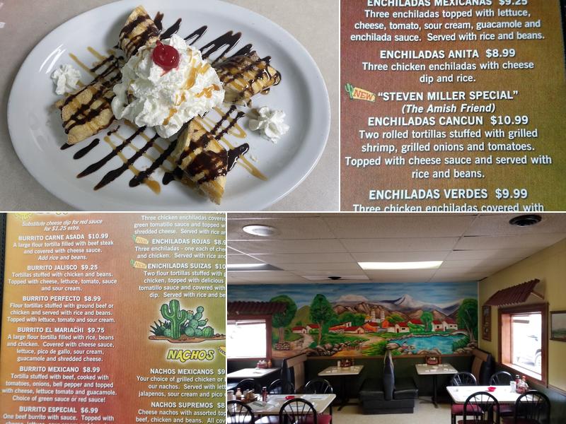 El Zorrito Mexican Restaurant Menu