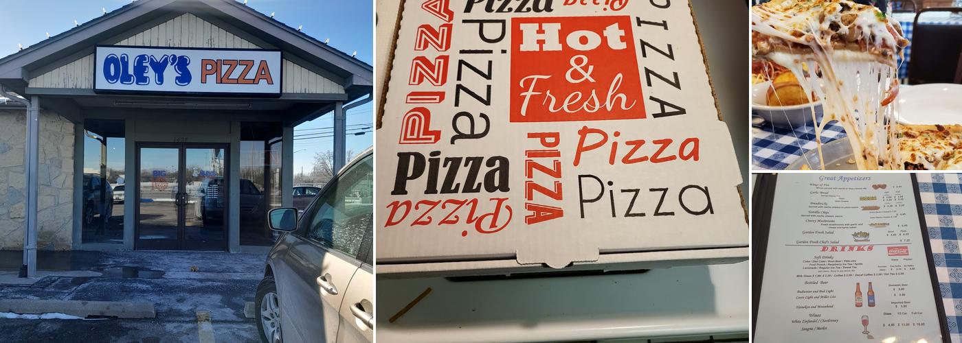 Oley's Pizza Shoppe Menu