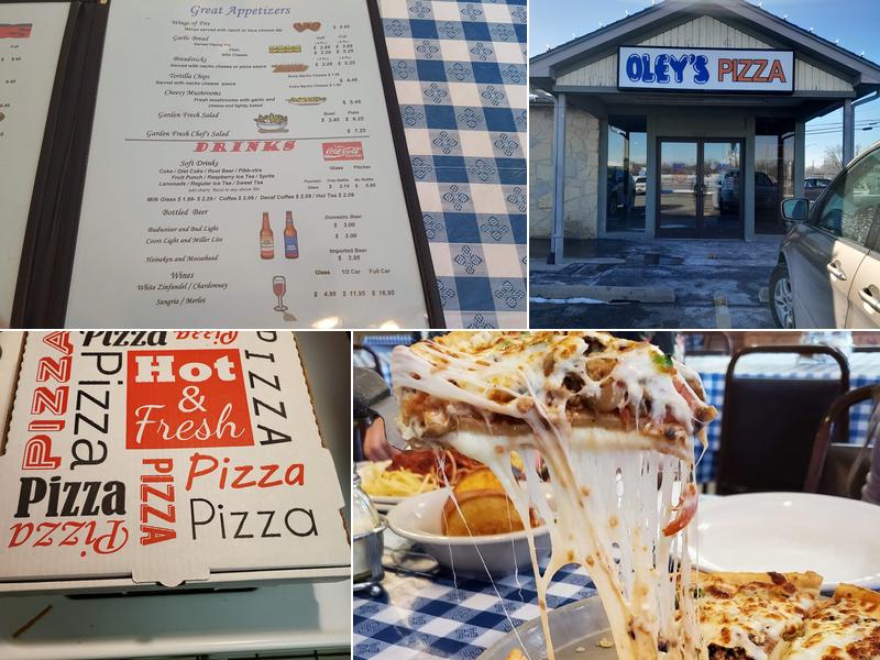 Oley's Pizza Shoppe Menu