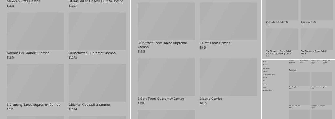Taco Bell Menu