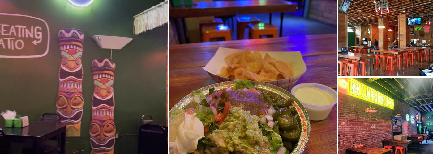 Mosquito Burrito Menu