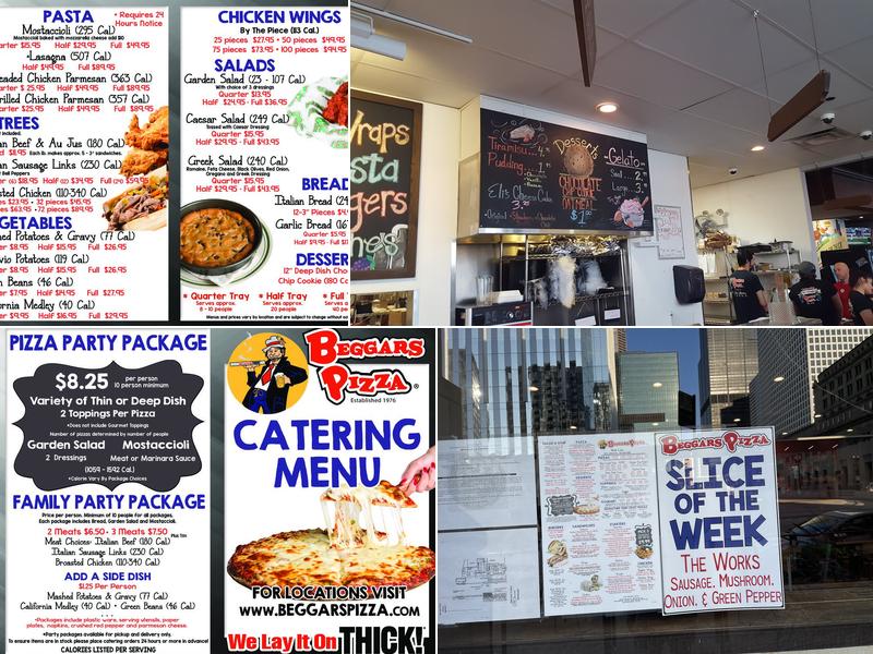 Beggars Pizza - Westloop Menu