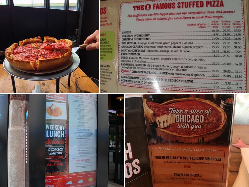 Giordano's Menu